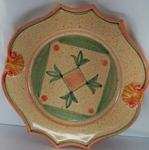 Horchow Medici Dinner Plate Vtg From Italy